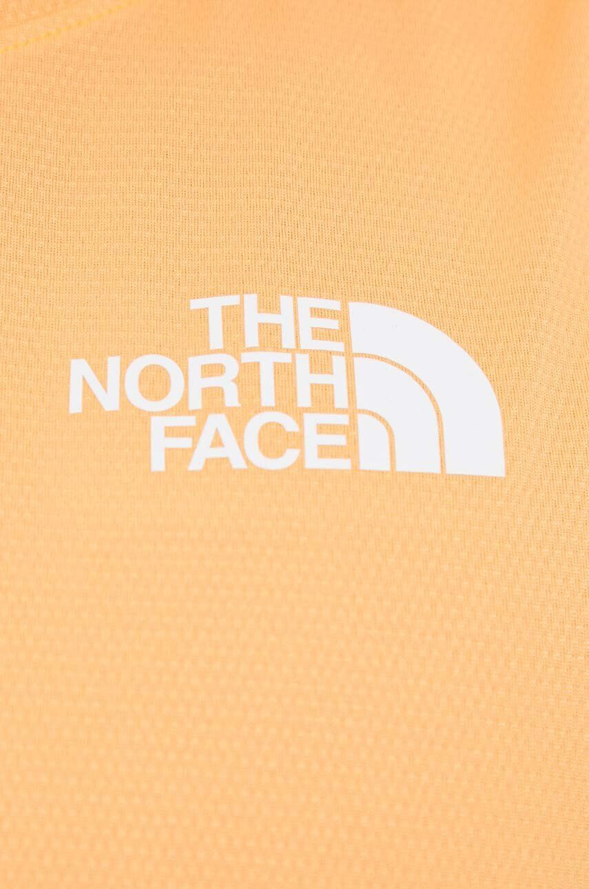 The North Face tricou sport Mountain Athletics culoarea portocaliu - Pled.ro