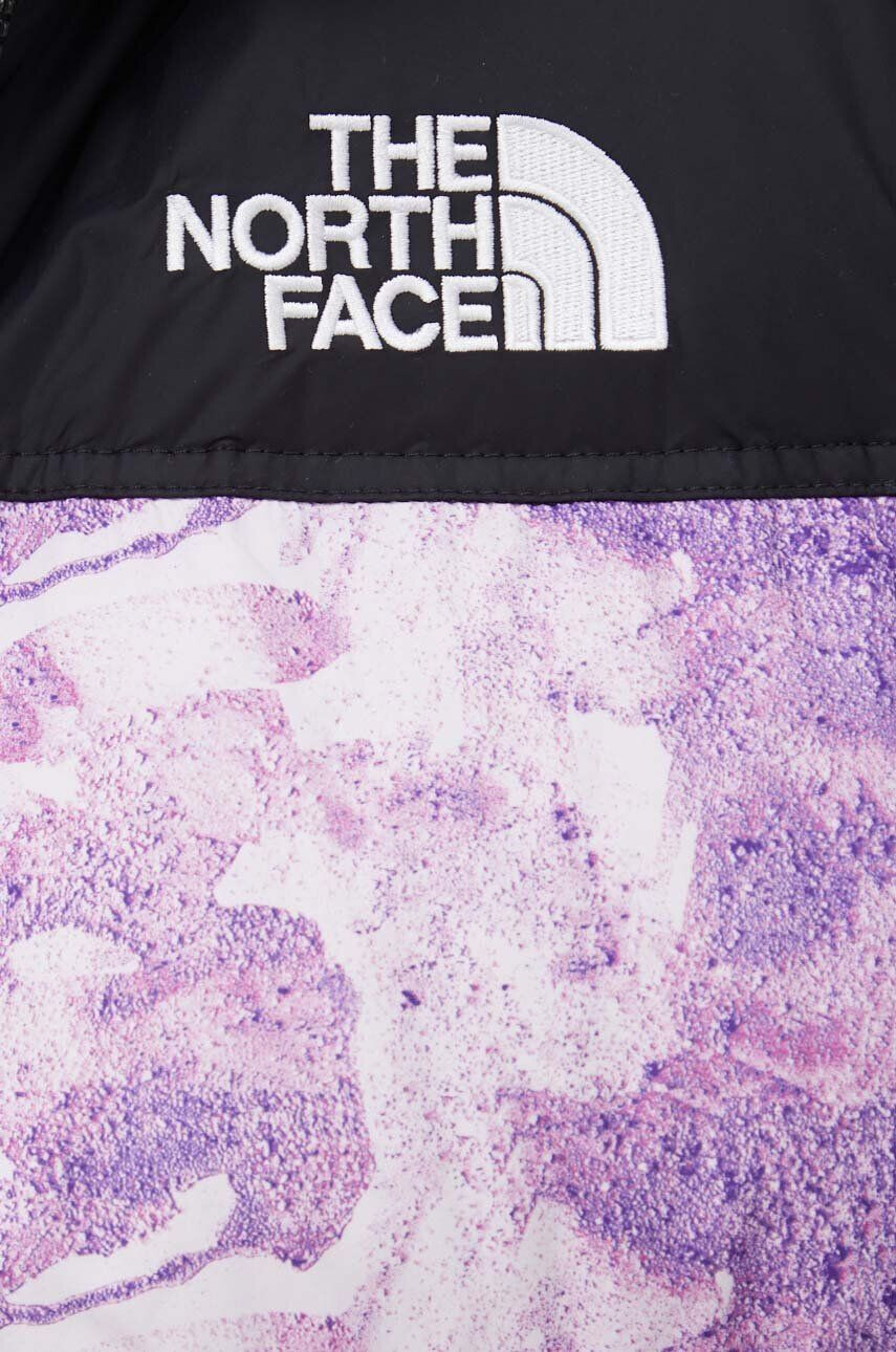 The North Face vesta de puf 1996 RETRO NUPTSE VEST femei culoarea violet de iarna - Pled.ro