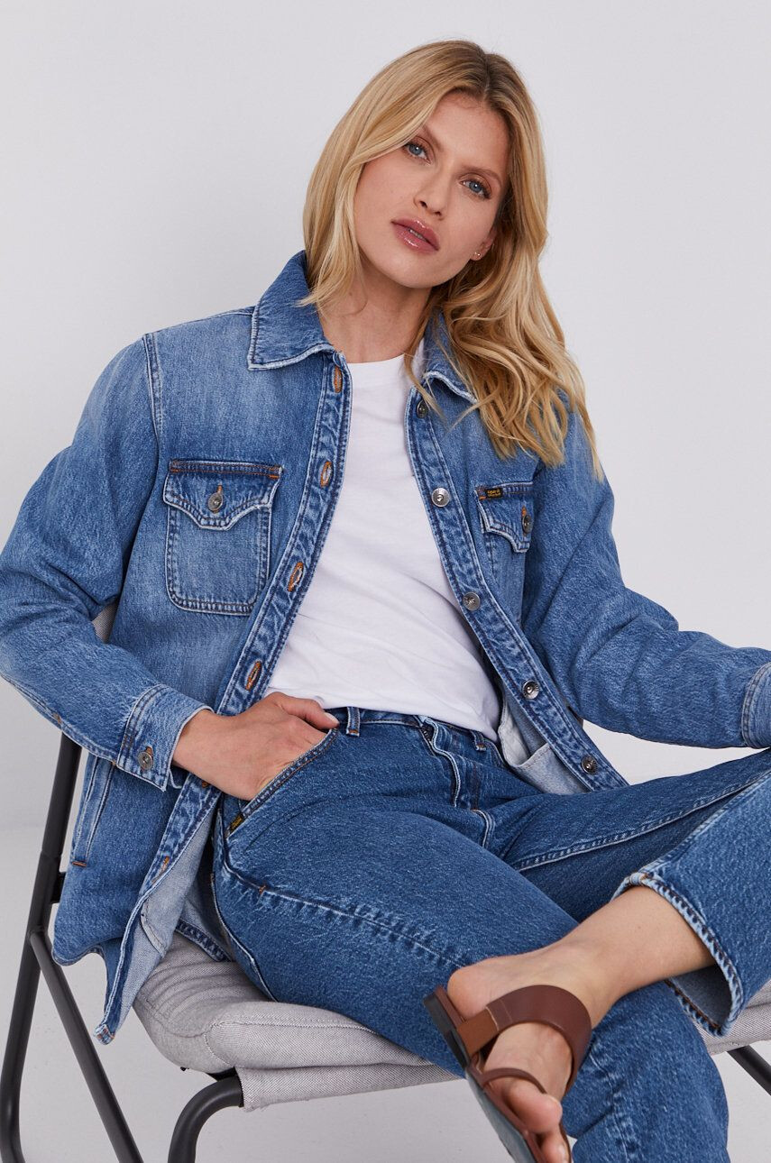 Tiger of Sweden Geacă jeans femei de tranzitie oversize - Pled.ro