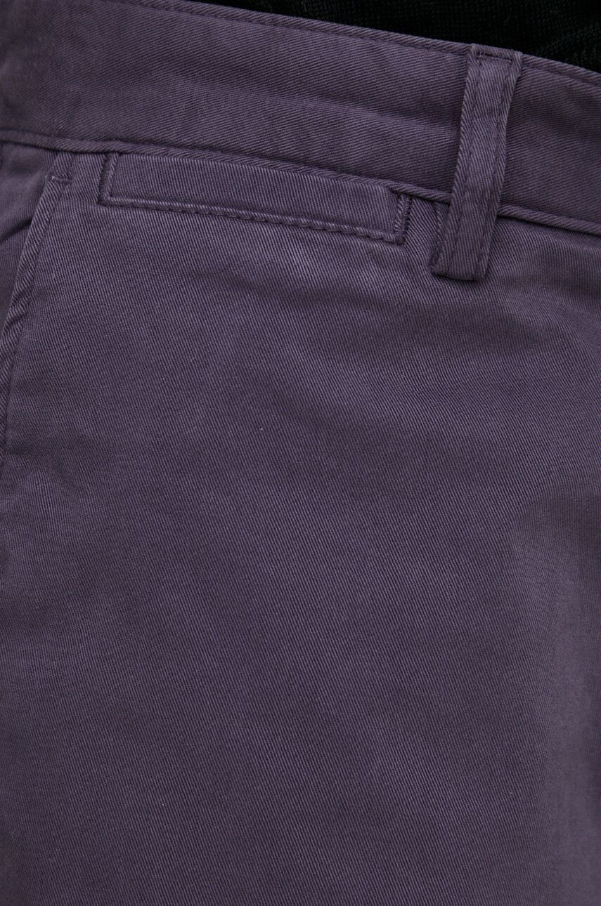 Tiger of Sweden pantaloni Caidon barbati culoarea violet drept - Pled.ro