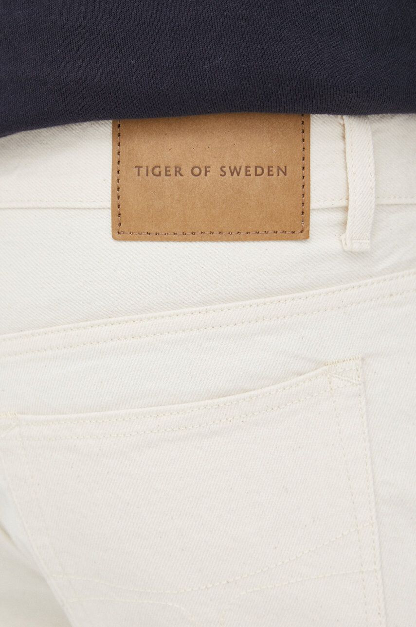 Tiger of Sweden pantaloni scurti din bumbac femei modelator high waist - Pled.ro