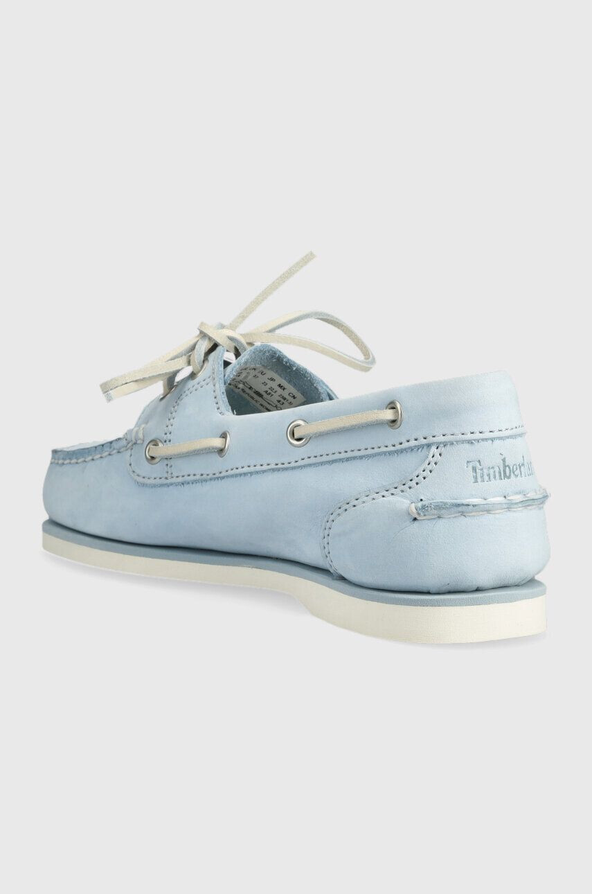 Timberland mocasini de piele Classic Boat femei cu toc plat TB0A2NAADU21 - Pled.ro