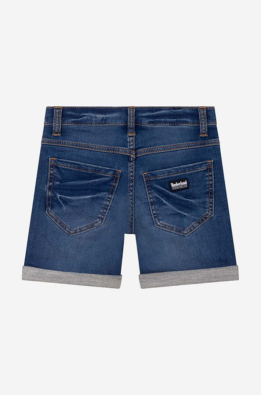 Timberland pantaloni scurti din denim pentru copii Bermuda Shorts neted - Pled.ro