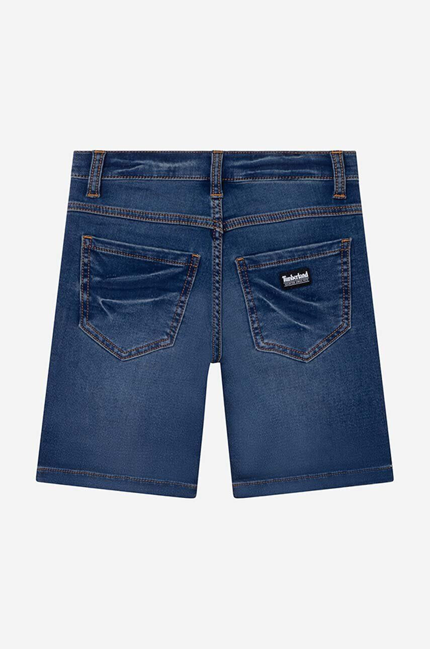 Timberland pantaloni scurti din denim pentru copii Bermuda Shorts neted - Pled.ro