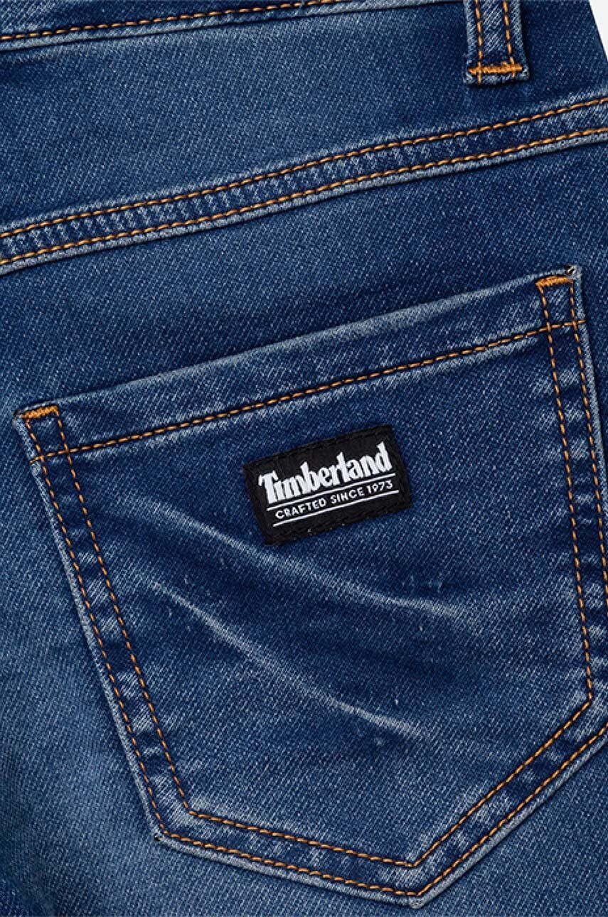 Timberland pantaloni scurti din denim pentru copii Bermuda Shorts neted - Pled.ro