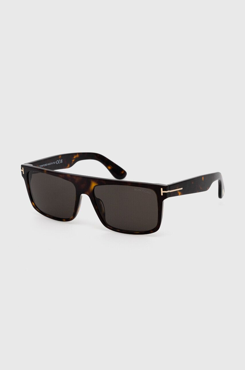 Tom Ford ochelari de soare barbati culoarea maro - Pled.ro