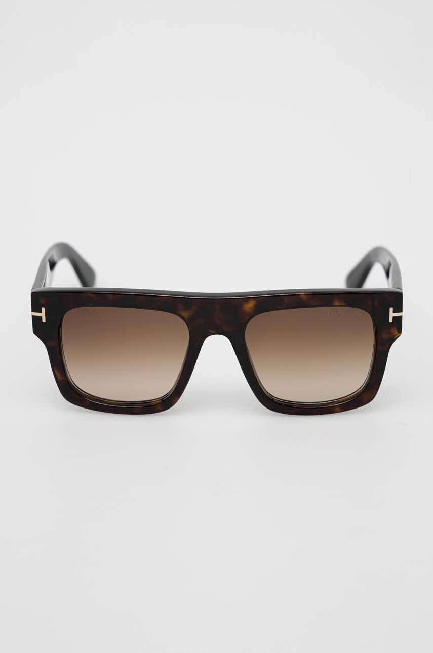 Tom Ford ochelari de soare barbati culoarea rosu - Pled.ro