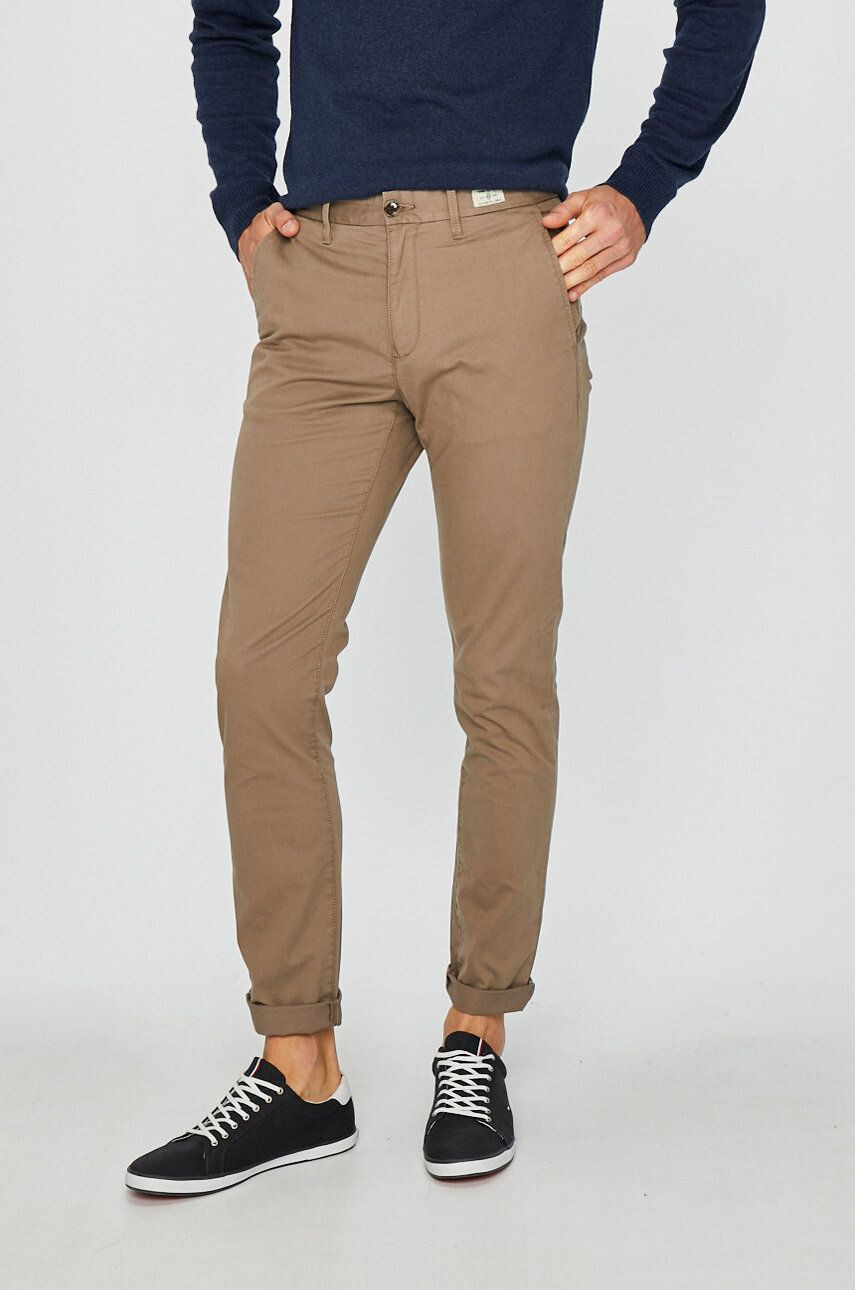 Tommy Hilfiger Pantaloni Denton Chino Org Str Twill - Pled.ro