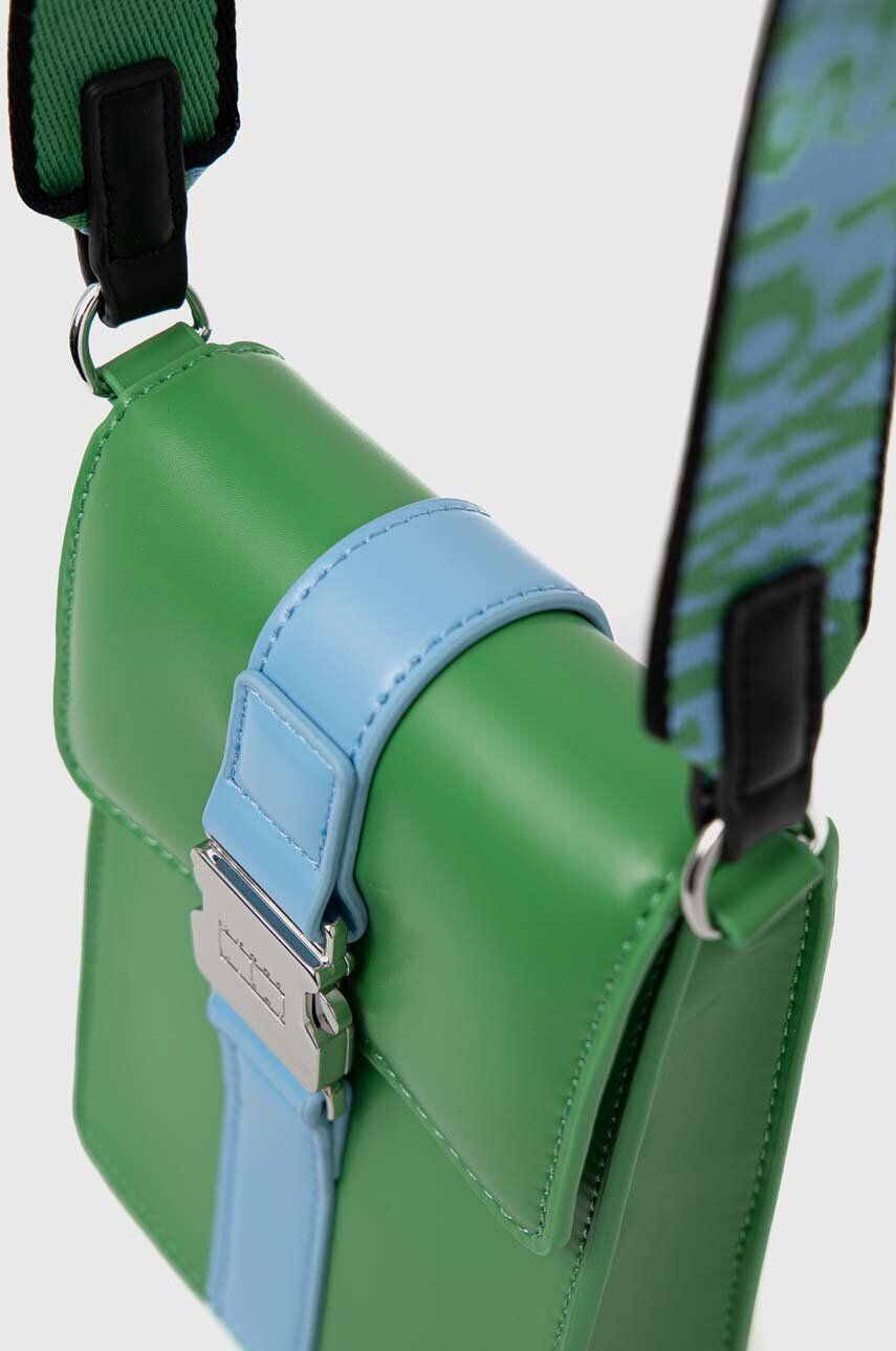 Tommy Jeans carcasa de telefon culoarea verde - Pled.ro