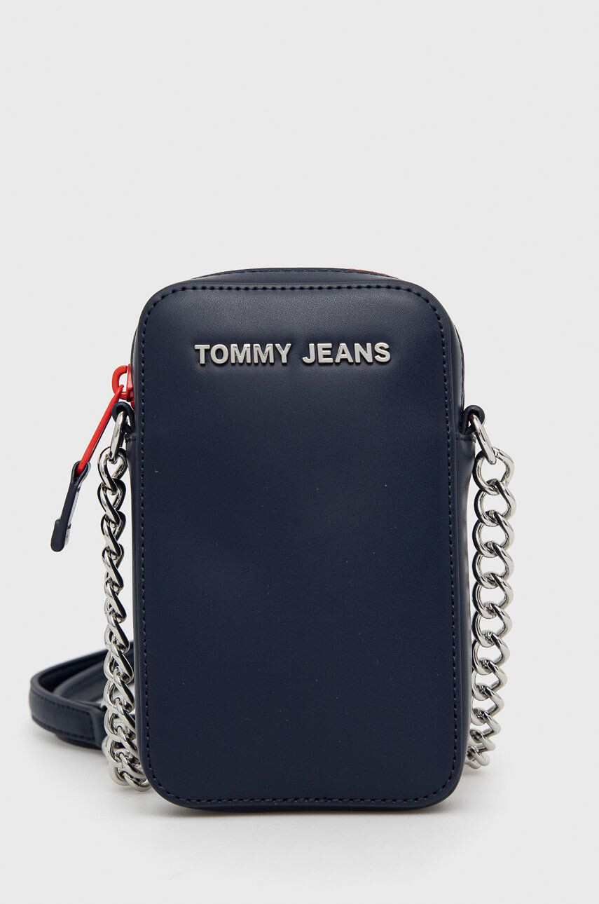 Tommy Jeans carcasa de telefon culoarea negru - Pled.ro