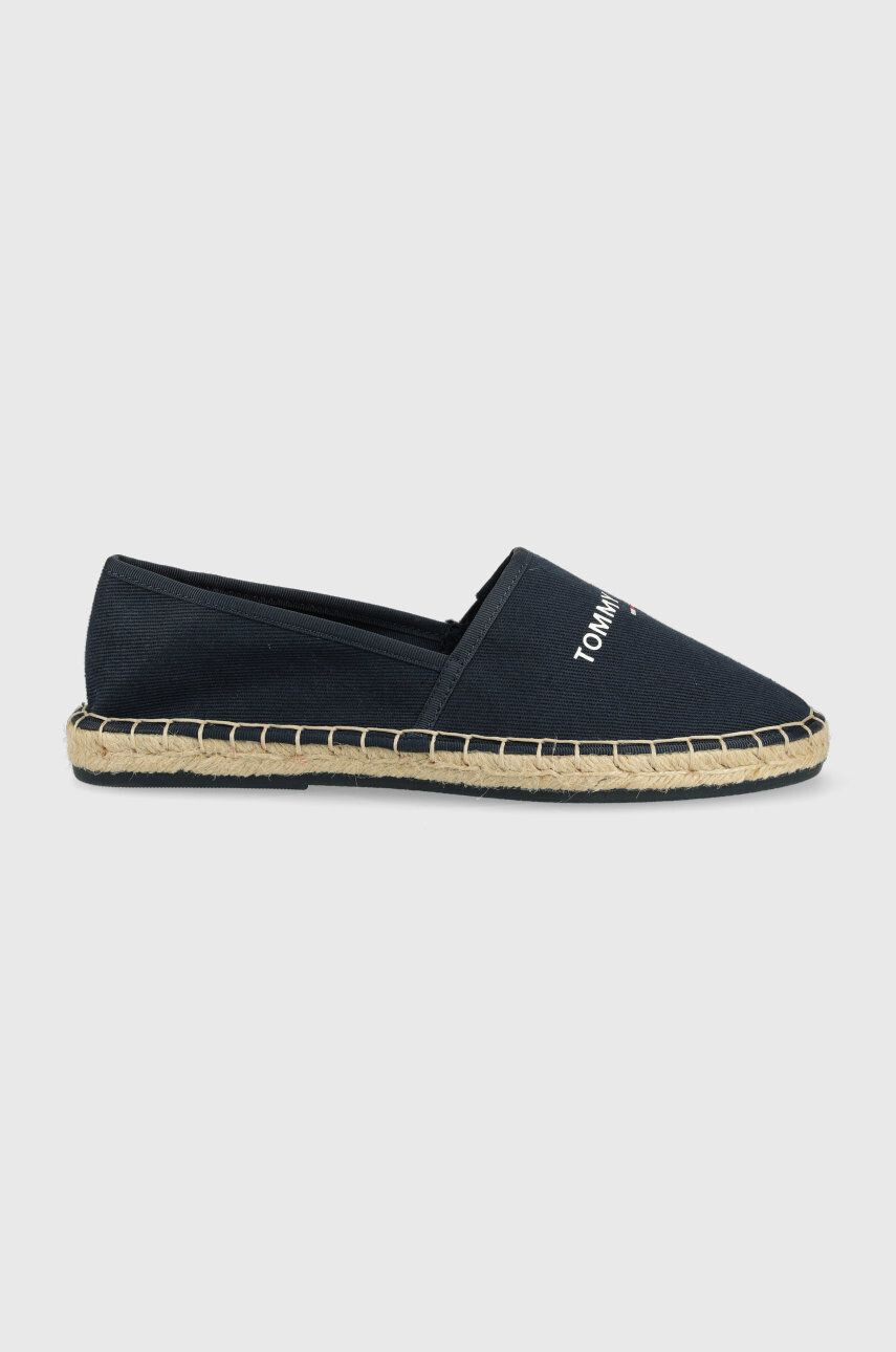 Tommy Jeans espadrile culoarea albastru marin - Pled.ro