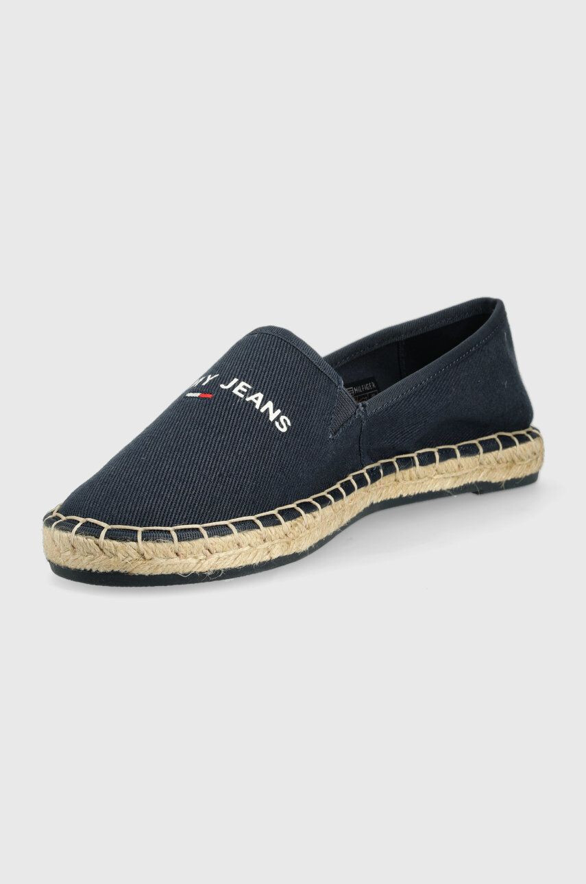 Tommy Jeans espadrile culoarea albastru marin - Pled.ro