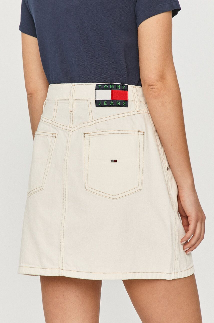 Tommy Jeans Fusta jeans - Pled.ro