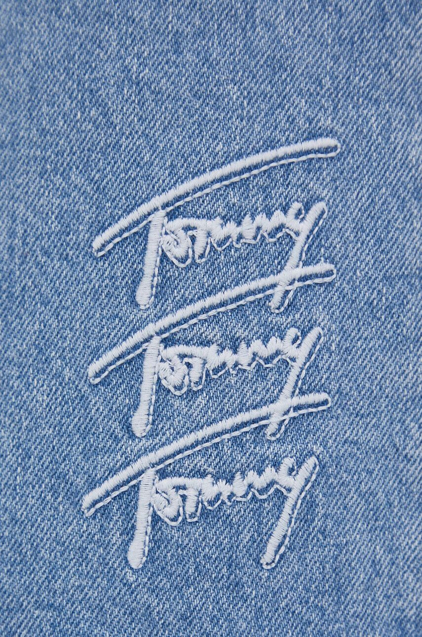 Tommy Jeans fusta jeans Bf8013 - Pled.ro