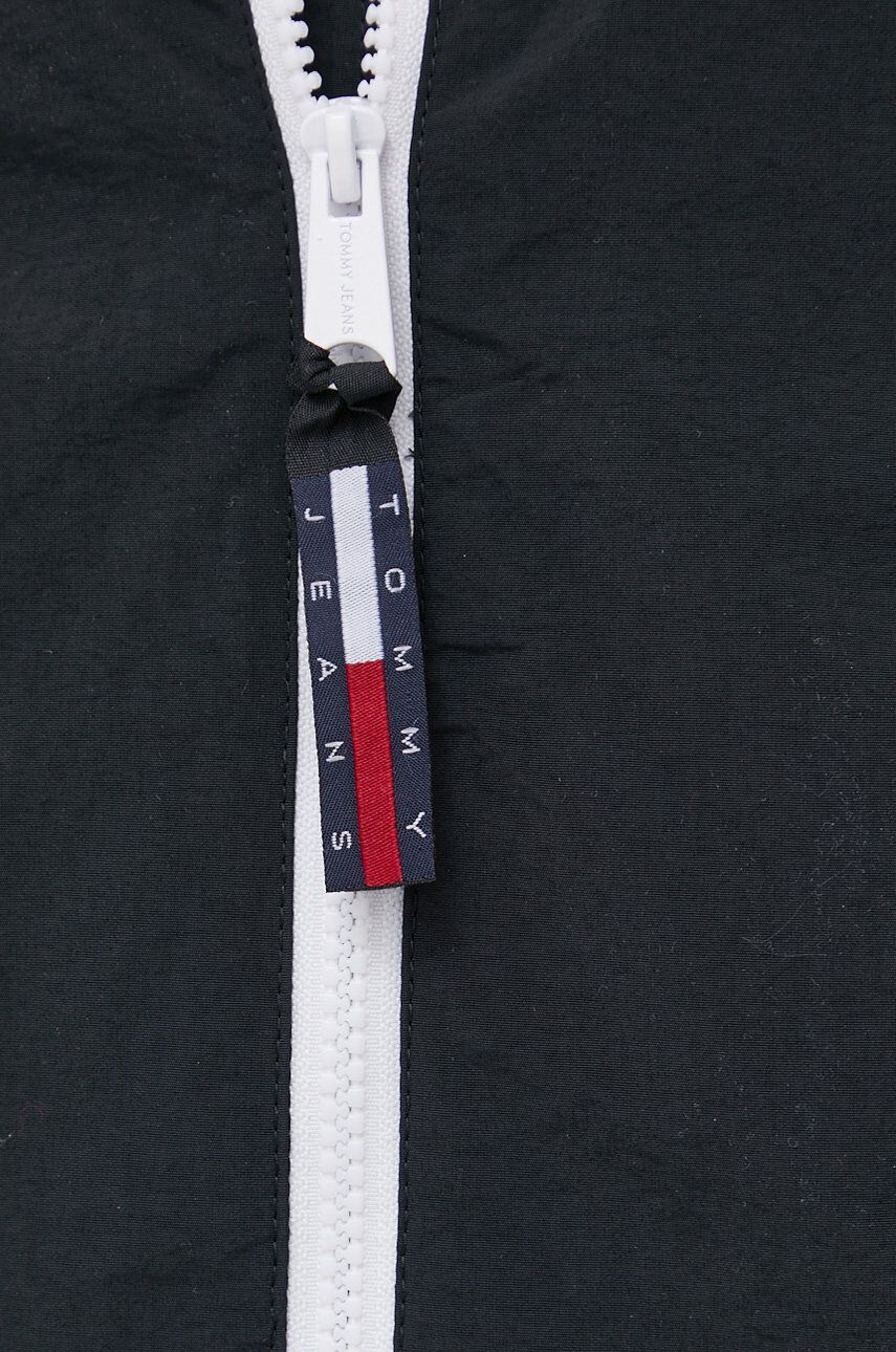 Tommy Jeans geaca femei culoarea negru de tranzitie - Pled.ro