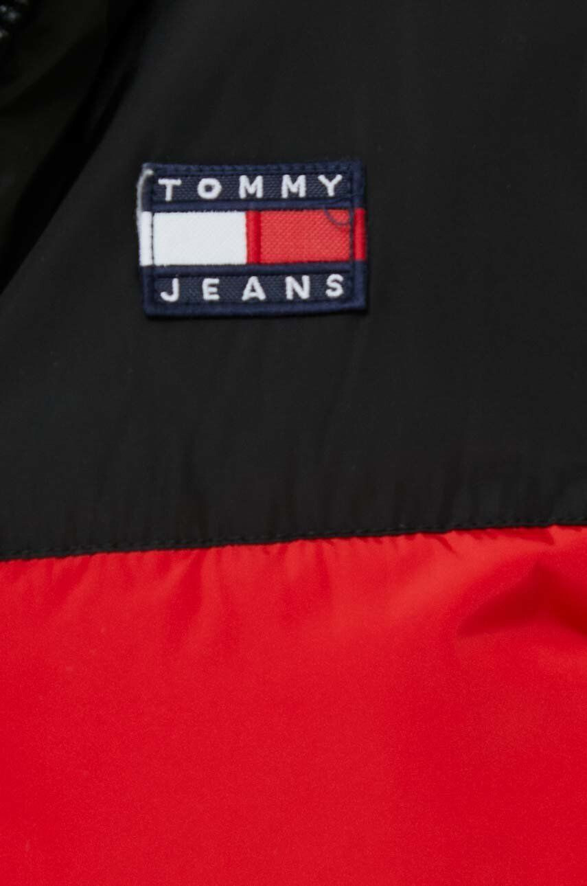 Tommy Jeans geaca femei culoarea negru de iarna oversize - Pled.ro