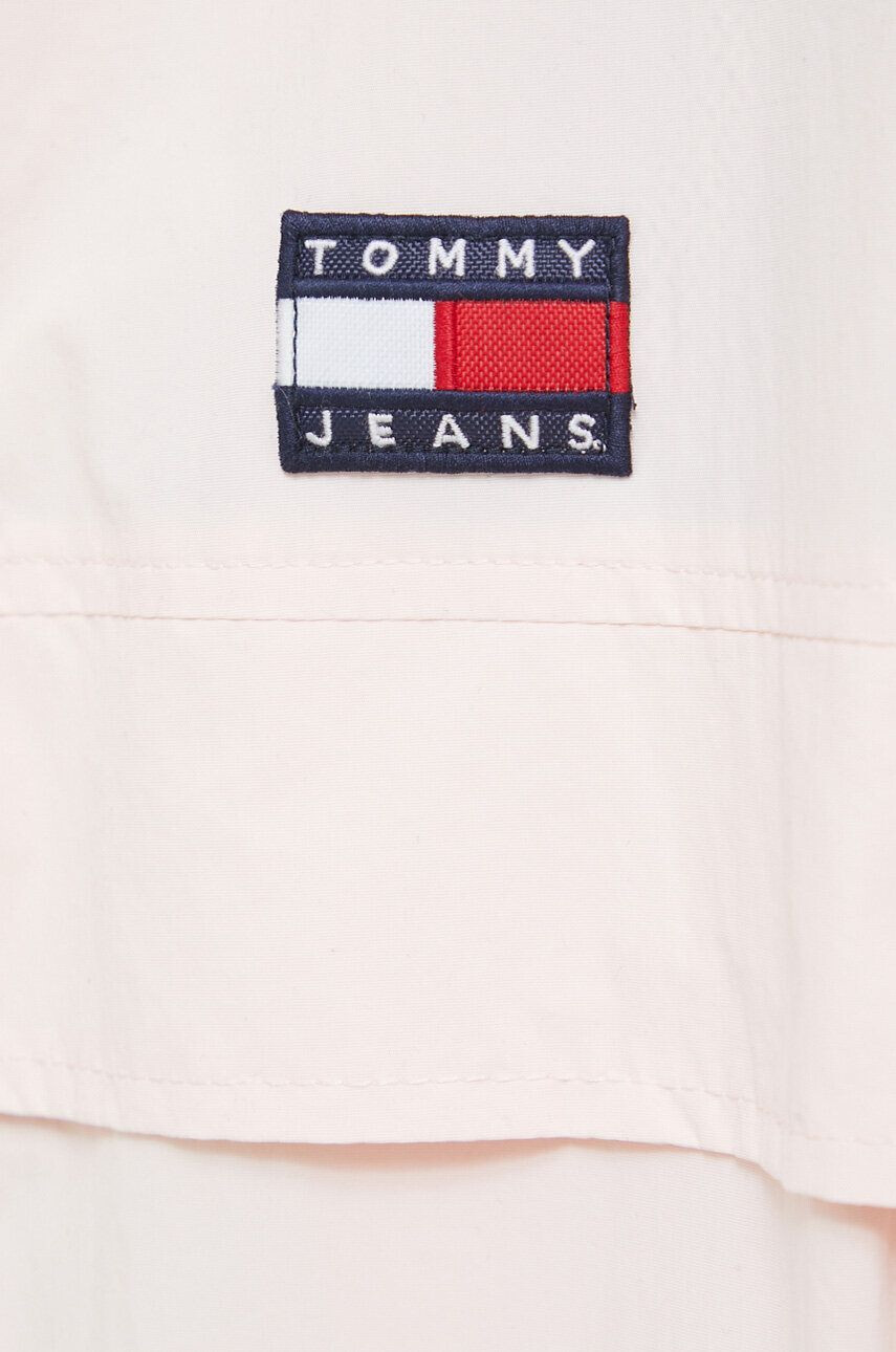 Tommy Jeans geaca femei culoarea roz de tranzitie - Pled.ro