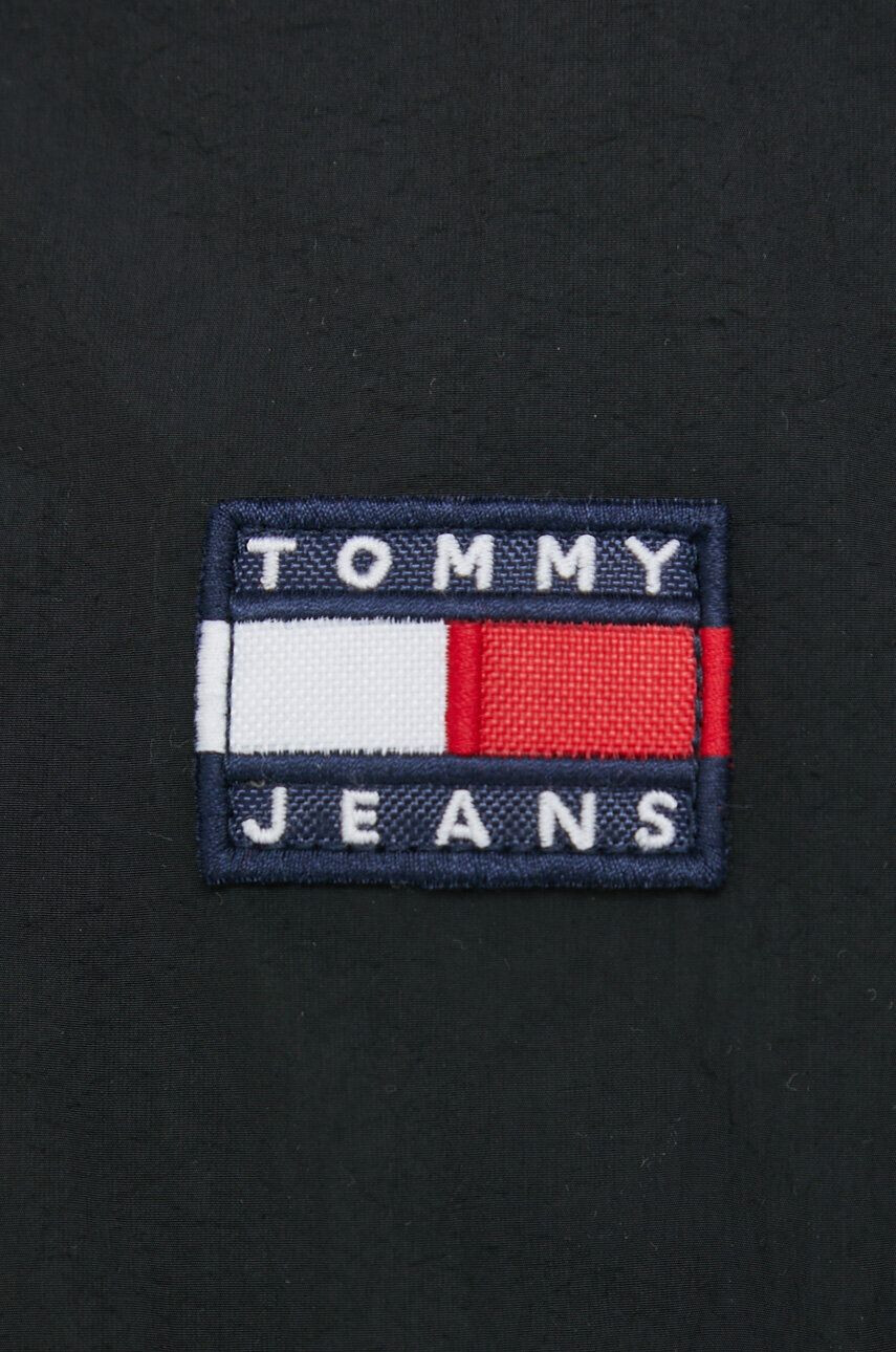 Tommy Jeans geaca femei culoarea negru de tranzitie - Pled.ro