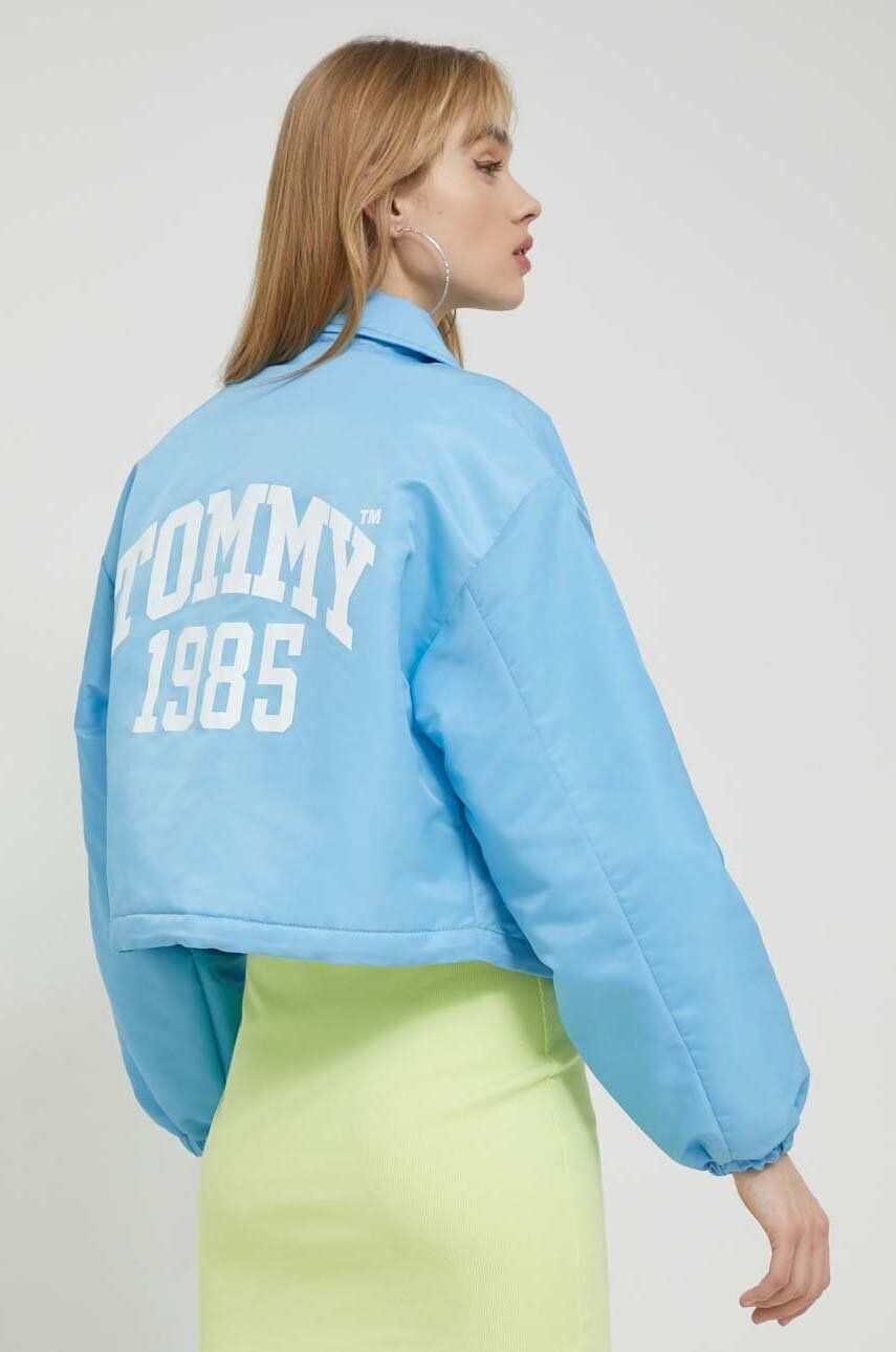 Tommy Jeans geaca femei de tranzitie - Pled.ro