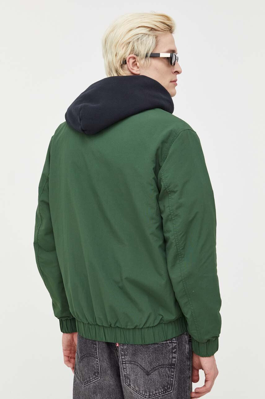 Tommy Jeans geaca barbati culoarea verde de tranzitie - Pled.ro