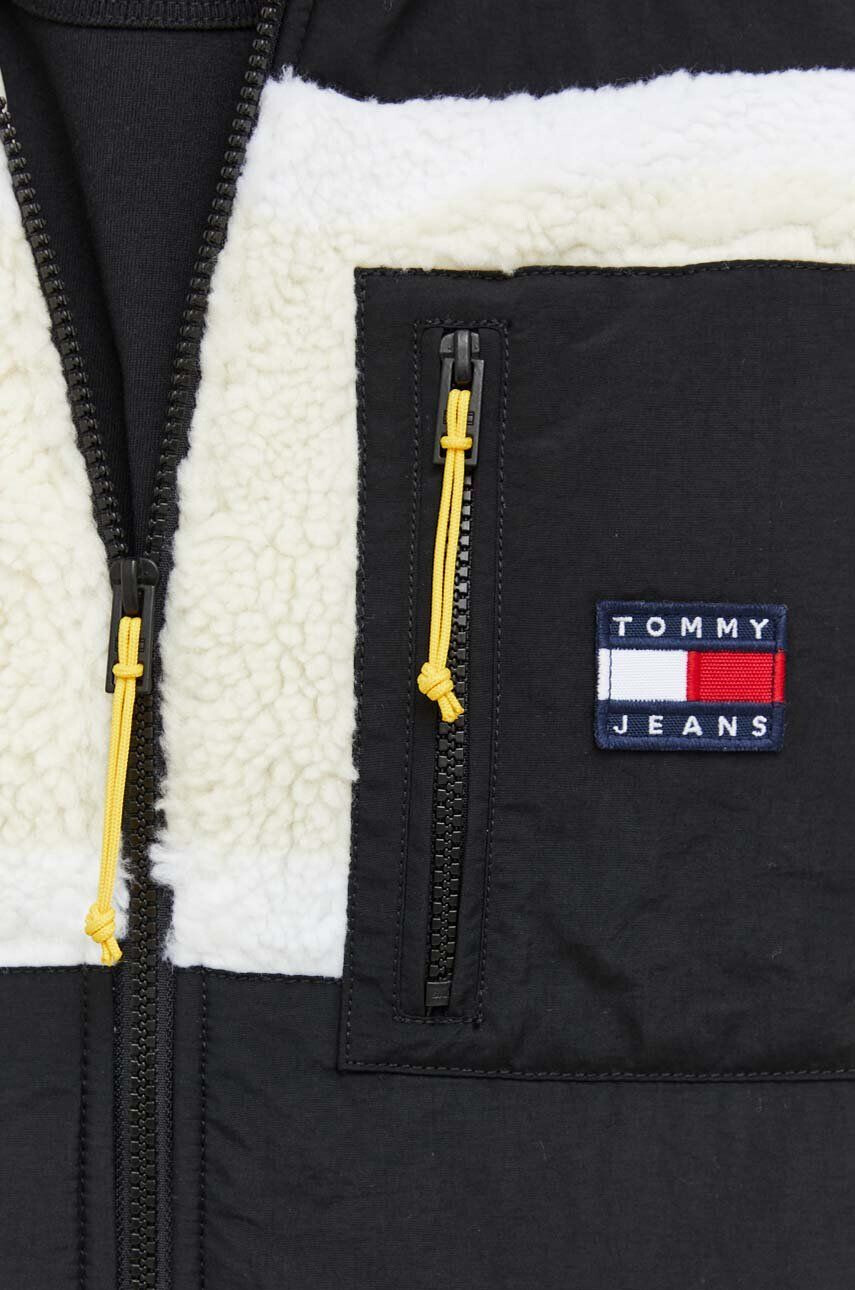 Tommy Jeans geaca barbati culoarea negru de iarna - Pled.ro