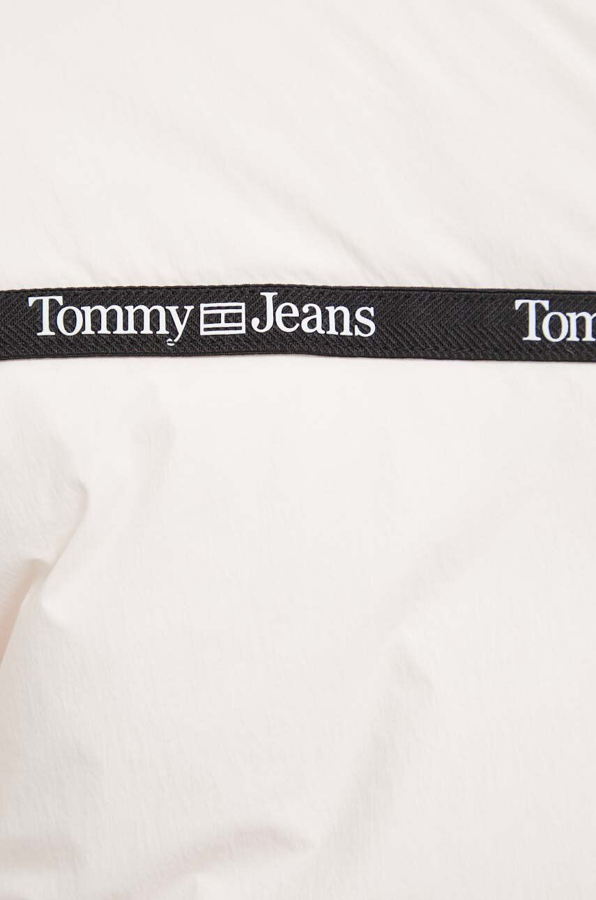 Tommy Jeans geaca femei culoarea roz de iarna oversize - Pled.ro