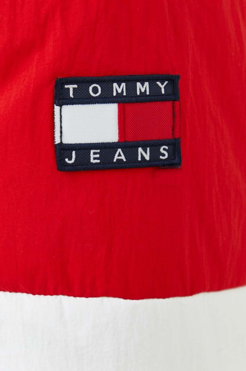 Tommy Jeans geaca barbati culoarea albastru marin de iarna oversize - Pled.ro