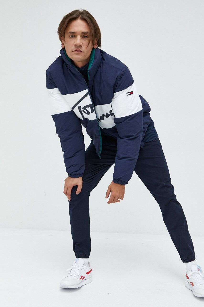 Tommy Jeans geaca cu doua fete - Pled.ro