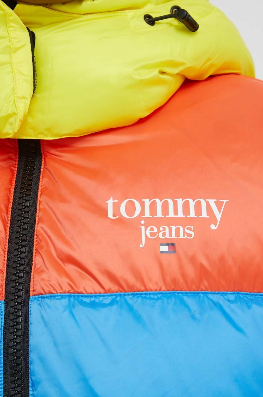 Tommy Jeans geaca de puf femei de iarna oversize - Pled.ro