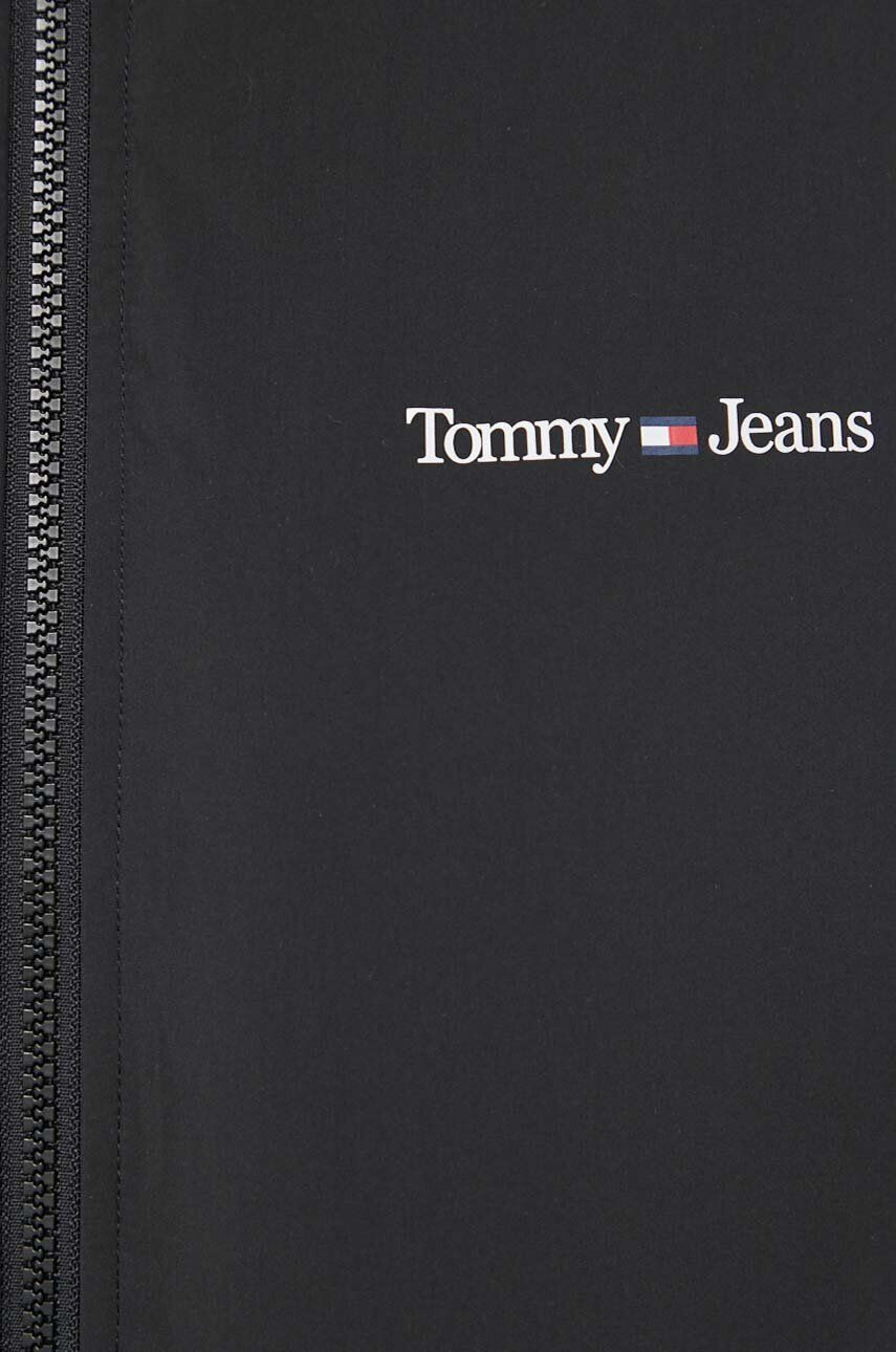 Tommy Jeans geaca de puf femei culoarea negru de iarna - Pled.ro