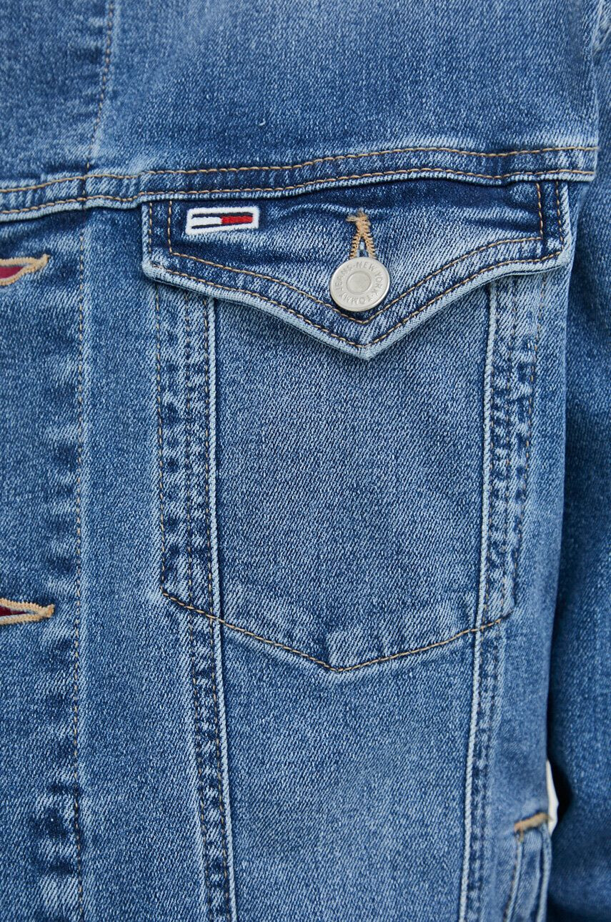 Tommy Jeans geaca jeans barbati de tranzitie - Pled.ro