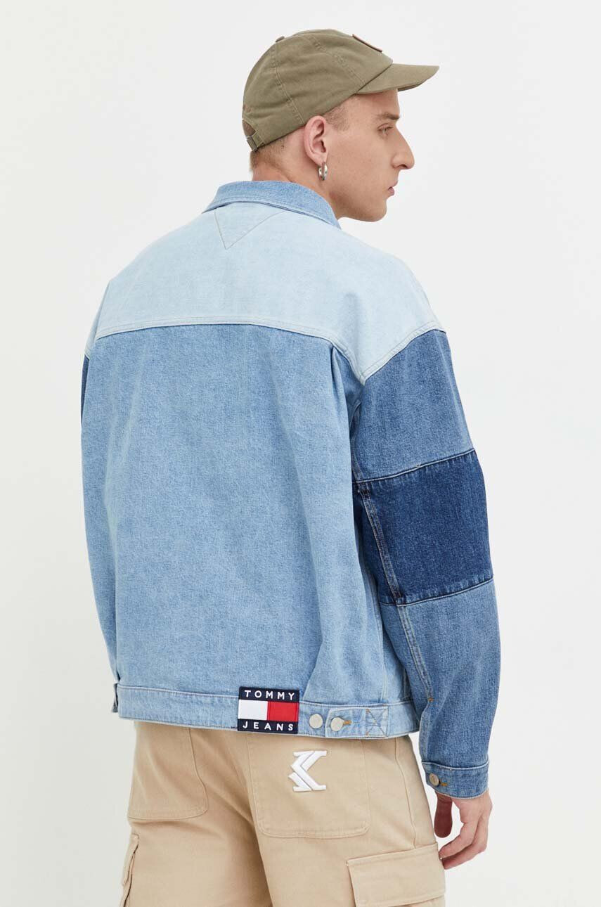 Tommy Jeans geaca jeans femei de tranzitie oversize - Pled.ro