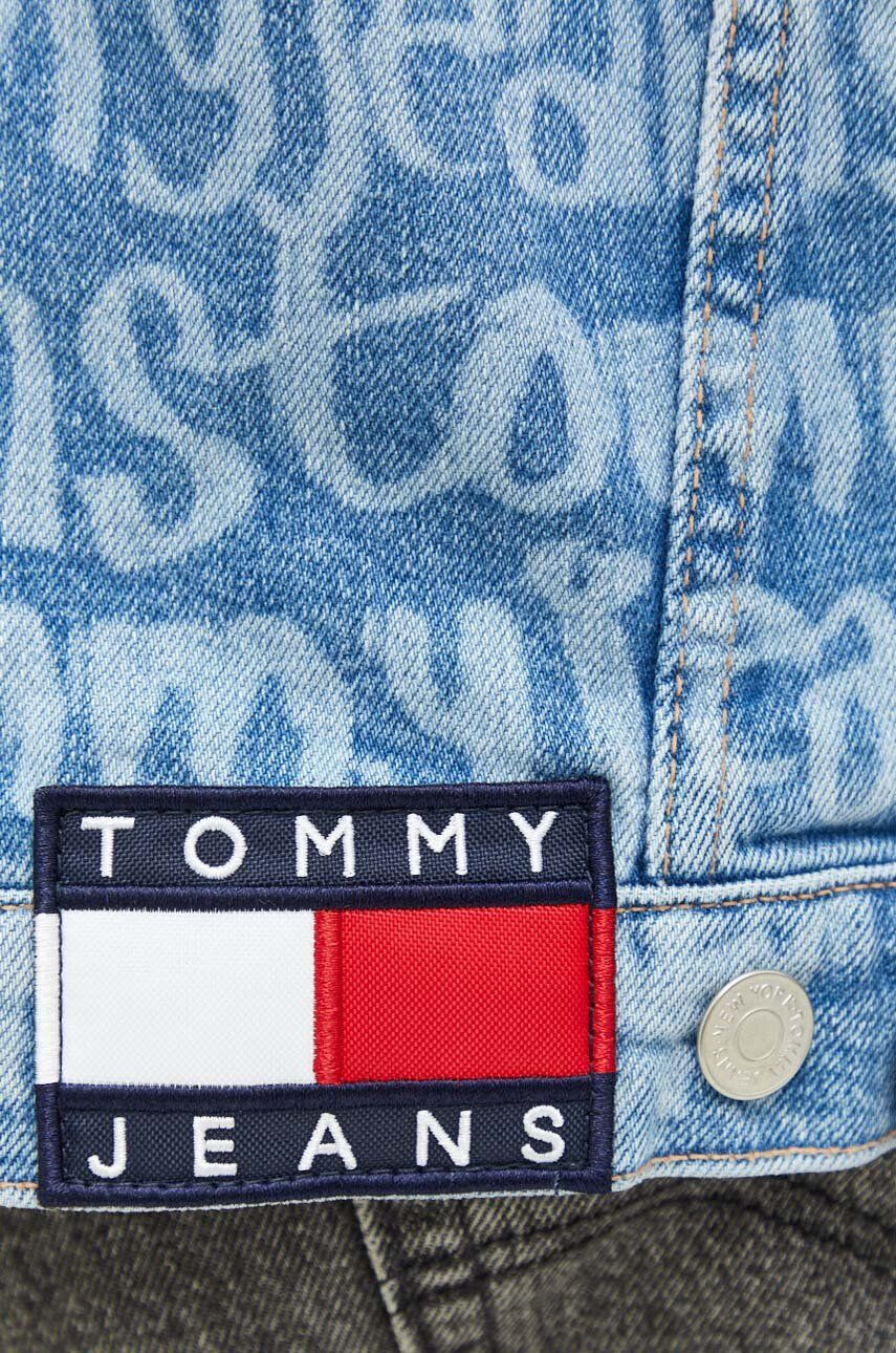 Tommy Jeans geaca jeans femei de tranzitie - Pled.ro