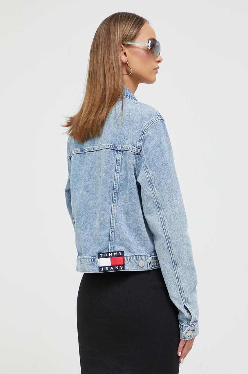 Tommy Jeans geaca jeans femei de tranzitie - Pled.ro