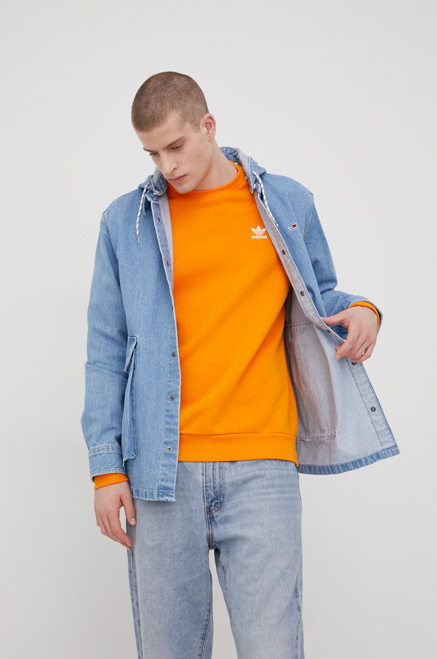 Tommy Jeans geaca jeans barbati de tranzitie oversize - Pled.ro