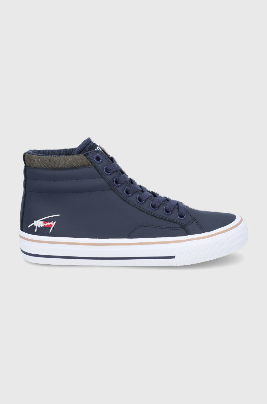 Tommy Jeans ghete de piele - Pled.ro