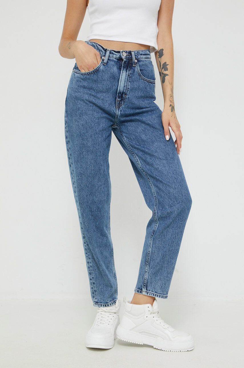 Tommy Jeans jeansi femei medium waist - Pled.ro