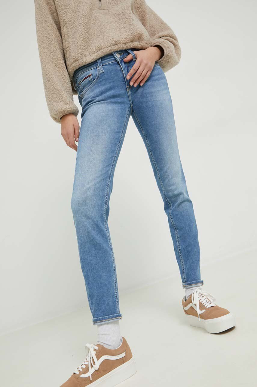 Tommy Jeans jeansi femei high waist - Pled.ro