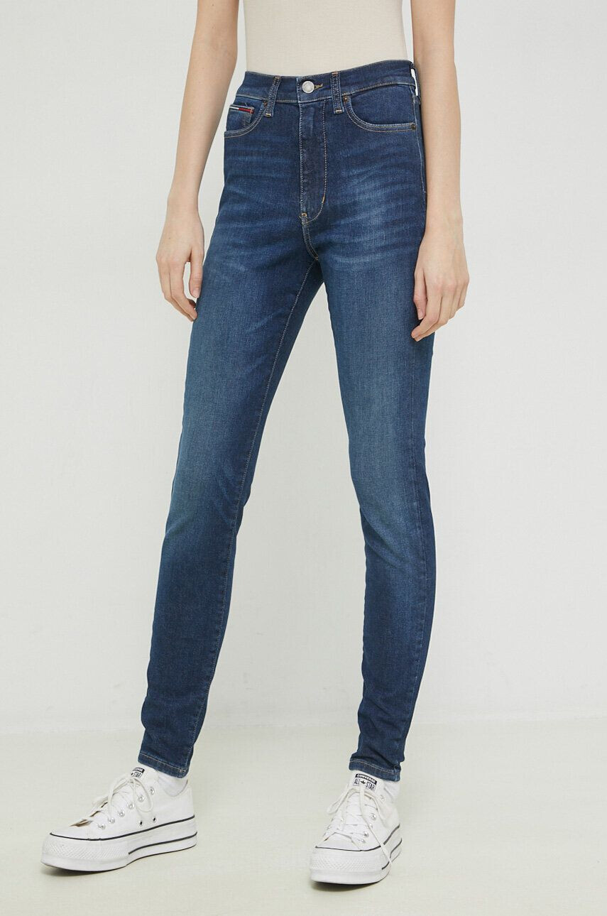 Tommy Jeans jeansi femei high waist - Pled.ro