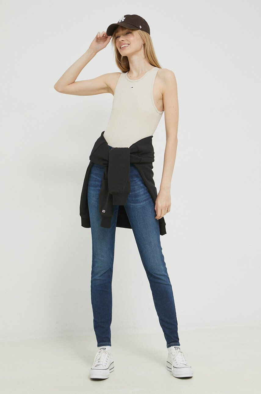 Tommy Jeans jeansi femei high waist - Pled.ro