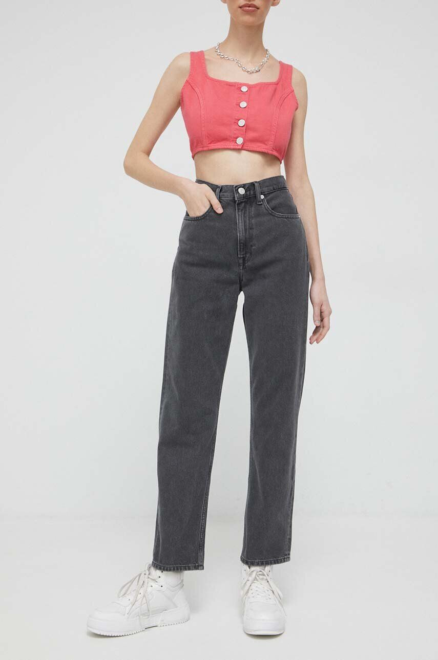 Tommy Jeans jeansi femei high waist - Pled.ro