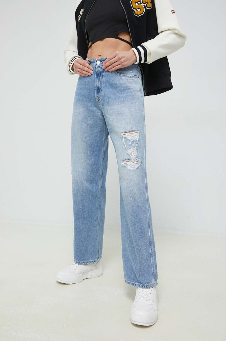 Tommy Jeans jeansi Betsy femei medium waist - Pled.ro