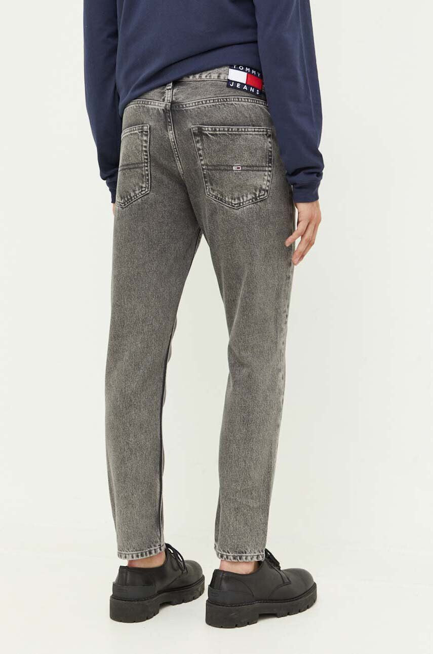 Tommy Jeans jeansi Dad Jean barbati culoarea gri - Pled.ro