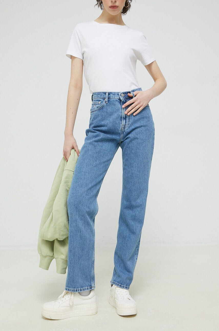 Tommy Jeans jeansi Julie femei high waist - Pled.ro