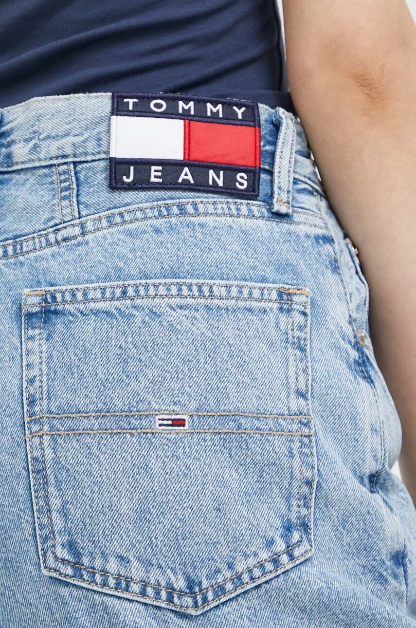 Tommy Jeans jeansi Mom Jean femei high waist - Pled.ro