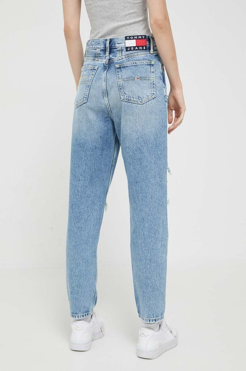 Tommy Jeans jeansi Mom Jean femei high waist - Pled.ro