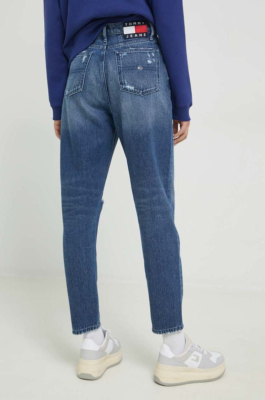 Tommy Jeans jeansi Mom Jean femei high waist - Pled.ro