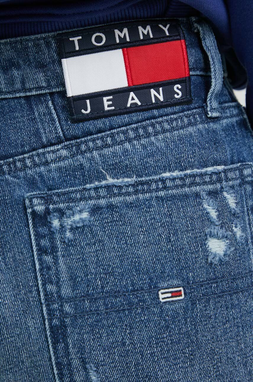 Tommy Jeans jeansi Mom Jean femei high waist - Pled.ro