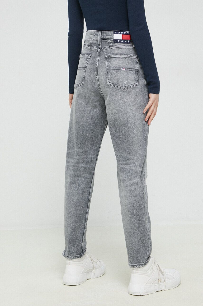 Tommy Jeans jeansi Mom Jean femei high waist - Pled.ro