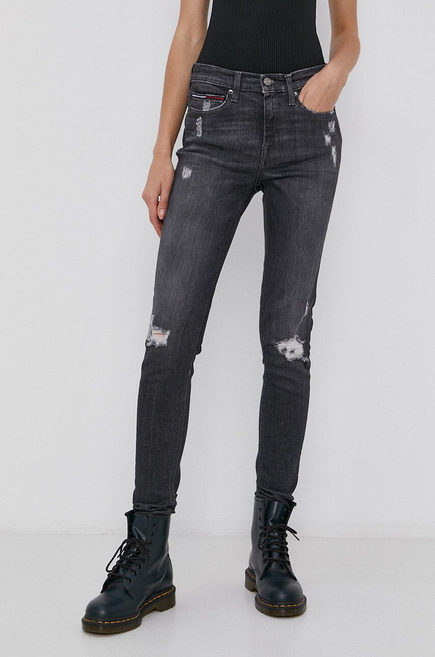 Tommy Jeans jeansi Nora femei medium waist - Pled.ro